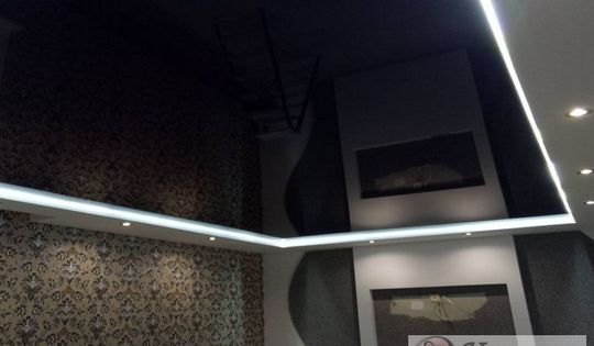 глянцевый потолок