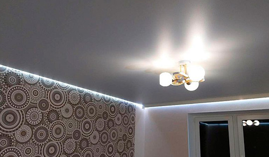 сатиновый потолок