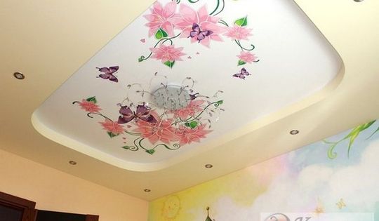 сатиновый потолок