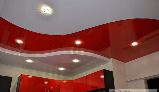 потолок на кухню