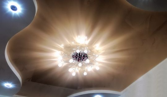 потолок в гостинную