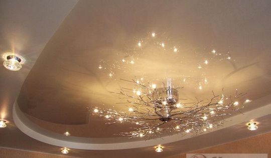 потолок в гостинную