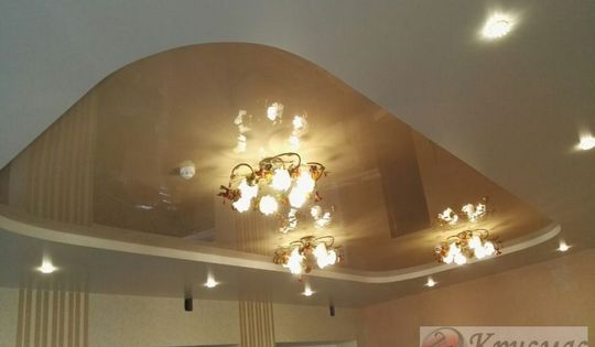 потолок в гостинную