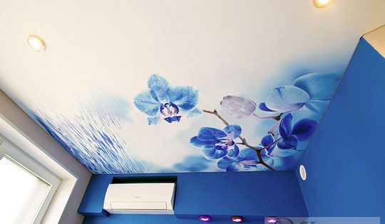 фото-потолок