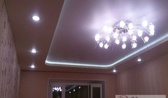 двухуровневый потолок