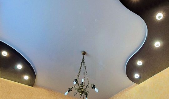 двухуровневый потолок