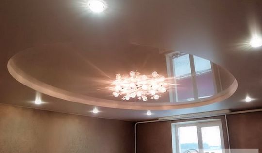 двухуровневый потолок