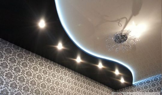 двухуровневый потолок