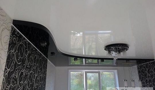 двухуровневый потолок