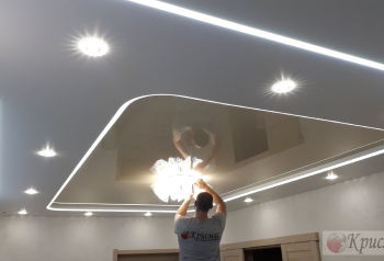 Монтаж и подключение светильника